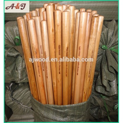 hot sell high quality Varnished Broom Stick printed with customer logo