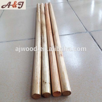 Spray paint wooden rod for garden tools